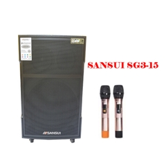 Loa Kéo Cao Cấp Sansui (Soontran) SG3-15 Karaoke Di Động