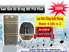 Loa Kéo Di Động Công Suất Khủng DK-715Plus