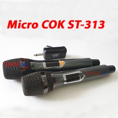 Cặp Micro Không Dây Đa Năng COK ST-313