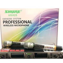 Micro Karaoke Không Dây Shure UGX 25 PRO Cao Cấp