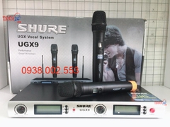 MICRO KHÔNG DÂY CAO CẤP SHURE UGX9 – MICRO KHÔNG DÂY CHÍNH HÃNG SHURE