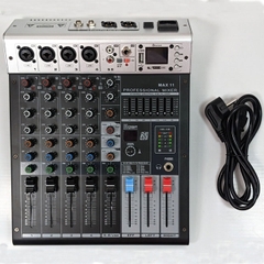 MIXER MAX 11 CAO CẤP,6 Kênh 4 Mono,​2stereo