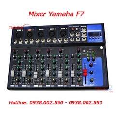 Mixer Yamaha F7 USB (7 Kênh) Cao Cấp