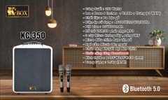 Loa Karaoke Xách Tay KCbox KC-350 Cao Cấp