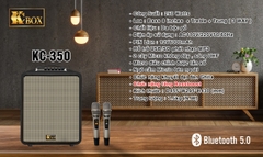 Loa Karaoke Xách Tay KCbox KC-350 Cao Cấp