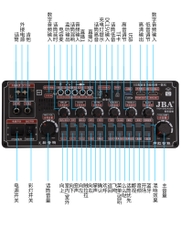 Loa kéo có màn hình cảm ứng JBA SK-8636