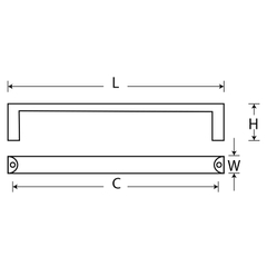 Tay nắm tủ  GH-116