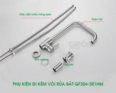 VÒI RỬA BÁT GF304-SR1HM