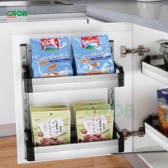 Tủ đồ khô 2 tầng inox hộp