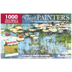 1000 Piece Jigsaw & Reference Book: Great Painters