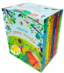 Usborne Peep Inside Box of 6 Books