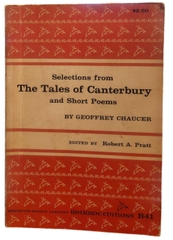 Selections From The Tales Of Canterbury And Short Poems