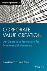 Corporate Value Creation Corporate Value Creation