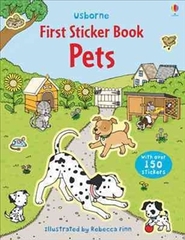 First Sticker Book Pets