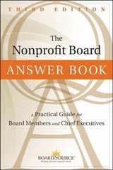 The nonprofit board answer book