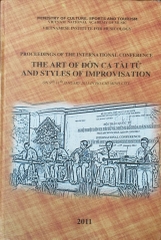 The Art Of Don Ca Tai Tu And Styles Of Improvisation The Art Of Don Ca Tai Tu And Styles Of Improvisation