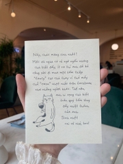 Thiệp IHBT - Bday Chúc mừng sn chú mèo
