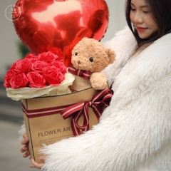 Set Teddy Bear with Ballon