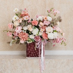 Flower Basket - Marigold