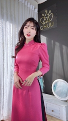 Áo Dài Lụa Ướt 3P Ngọc AD8006