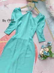 Áo Dài Cổ Yến Tay Ngọc AD8039 (áo lẻ)