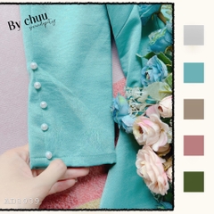 Áo Dài Cổ Yến Tay Ngọc AD8039 (áo lẻ)