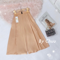 Quần Ống Rộng giả Váy 2 Nút Q2057