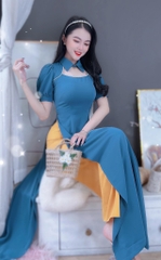 Áo Dài Cổ Đức AD8067 (áo lẻ)