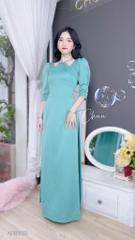 Áo Dài Cổ Yến Tay Ngọc AD8039 (áo lẻ)