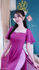 Áo Dài 4T Tơ IC Bling AD8103 (áo lẻ)