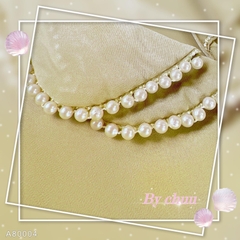 Áo Sơ Mi Ngọc Trai Color 2 cổ A80004