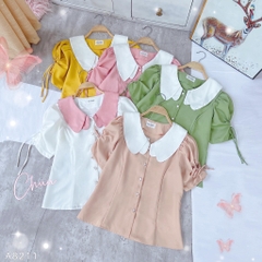 Áo Cổ Sen Tay Rút A8211