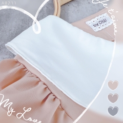 Áo Cổ Sen Tay Rút A8211