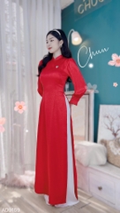 Áo Dài Gấm Tay Lolita AD9159 (áo lẻ)