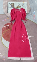 Áo Dài Mặt Trăng AD9169 (áo lẻ)