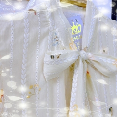 Áo Sơ Mi Thêu Lông Vũ A9504