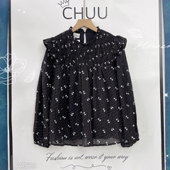 Áo Tơ Nhún Chỉ A1513