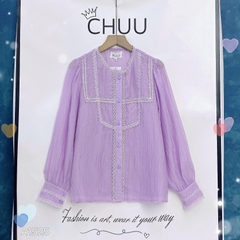 Áo Sơ Mi Tơ Ren Tứ Giác A1525