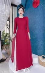Áo Dài 4T Bông Tuyết Ngọc AD9177 (áo lẻ)