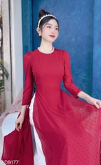 Áo Dài 4T Bông Tuyết Ngọc AD9177 (áo lẻ)