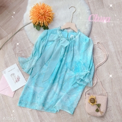 Áo Tơ Nơ Lệch A1545