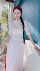 Áo Dài Nút Tàu Ngọc AD9278 (áo lẻ)