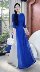 Áo Dài 4T Bông Tuyết Ngọc AD9177 (áo lẻ)