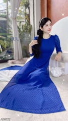 Áo Dài 4T Bông Tuyết Ngọc AD9177 (áo lẻ)