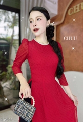 Áo Dài 4T Bông Tuyết Ngọc AD9177 (áo lẻ)