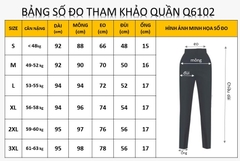 Quần Tây Đai Xích Khóa Q6102