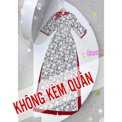 Áo Dài Bướm Nhị Hoa AD1338