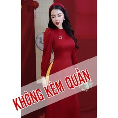 Áo Dài Cổ Li 2PH AD8021 (áo lẻ)