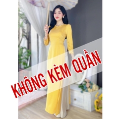 Áo Dài TL Cổ Tròn Ngọc AD8022