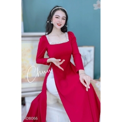 Áo Dài Ren Cổ Chooker AD8066 (áo lẻ)